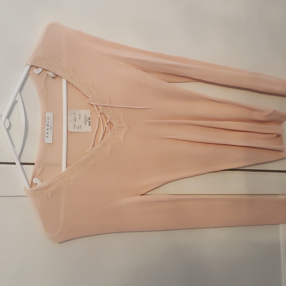 Sandro lace up-top